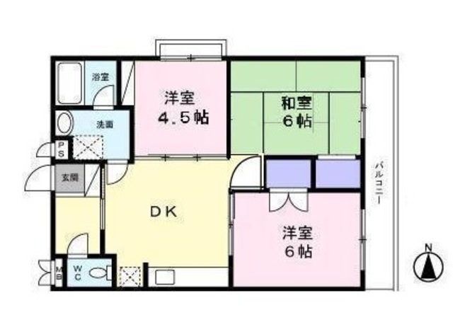 メゾン欅0101号室 間取