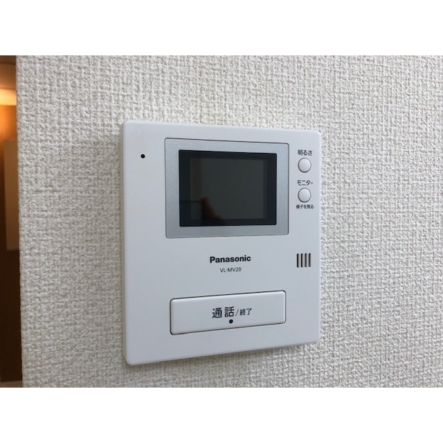 ユーコーポ101号室 モニター付きインターホン