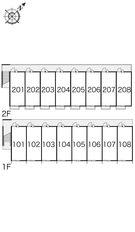 レオパレスグレイス202号室 部屋その他