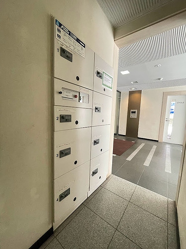 ザ・ステイツ志木本町ステーションフロント 宅配ＢＯＸ　※前回募集時2022年4月撮影の写真