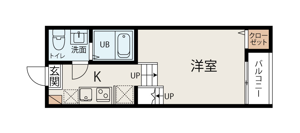 マザーユニックス2階 部屋その他