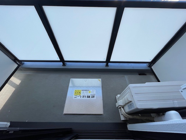 ドゥーエ二子新地6階 バルコニー