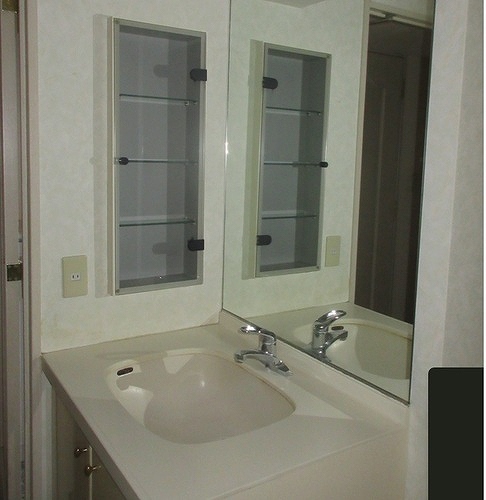 ライオンズマンション府中朝日町 洗面台　内装前