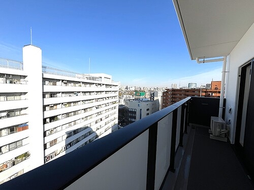 VIOR文京関口13階 バルコニー　※2025.12新築未入居時撮影