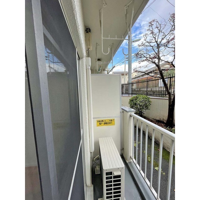 第二清水ハイツ106号室 バルコニー