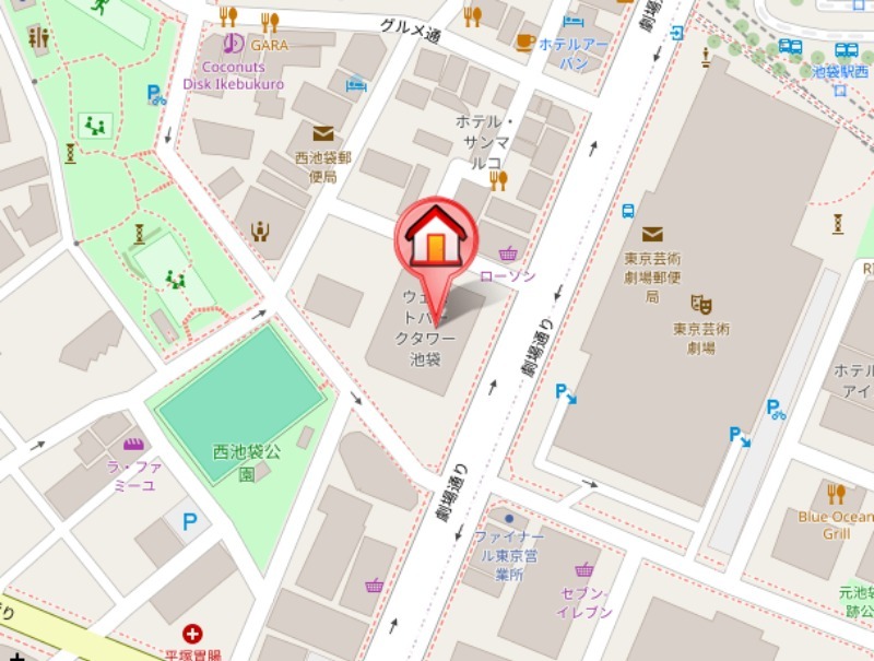 ウエストパークタワー池袋6階 null