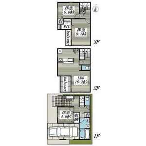 Sumai-to越谷市恩間010001号室 間取