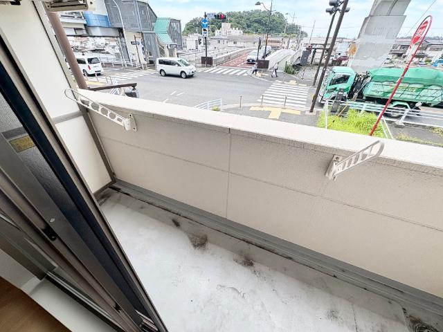 リバレイン202号室 ベランダ