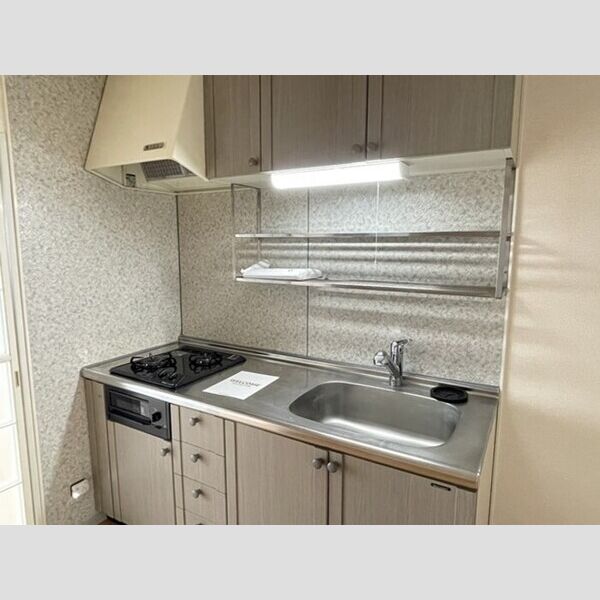 フレマリール鎌ヶ谷　C キッチン　2口コンロ