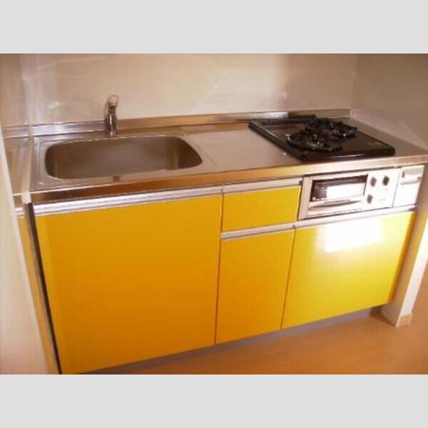 ボナールコート402号室 キッチン(2口コンロ付)