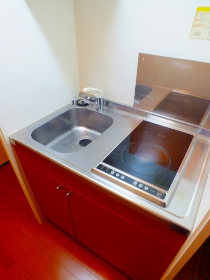 レオパレスマ　メゾン 2口電気コンロ