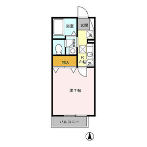 サンモール・N103号室 間取