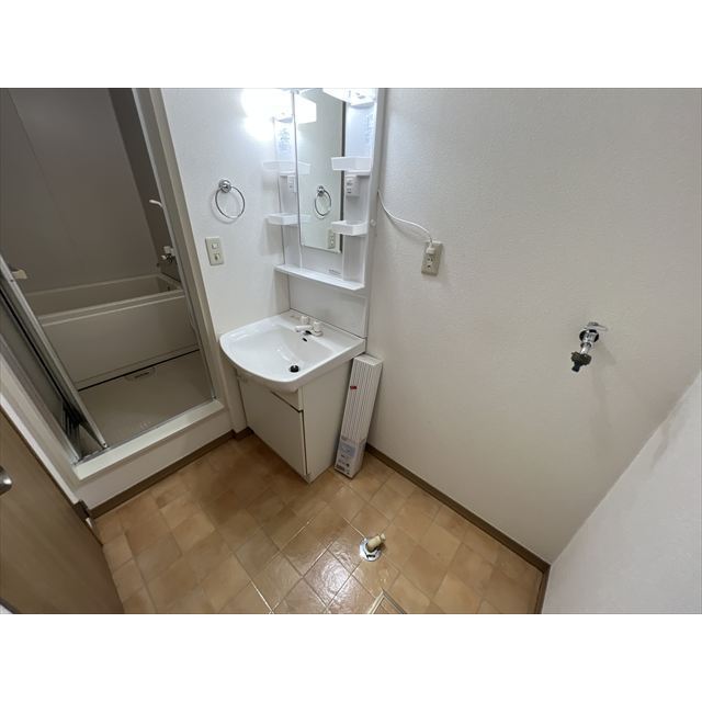 デルフィス梅ヶ丘 洗面台・室内洗濯機置場
