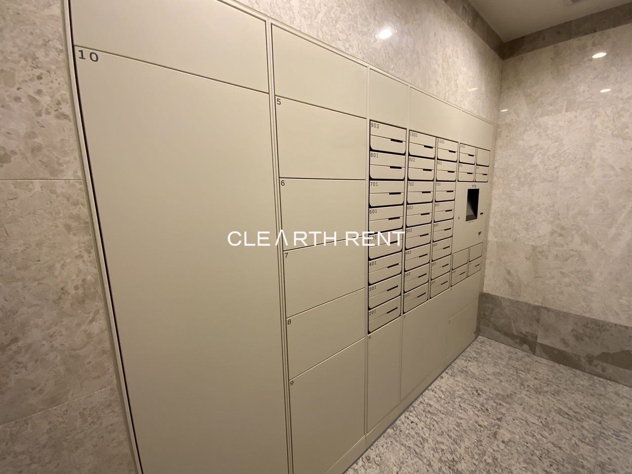 コンシェリア田町3階 便利な宅配ボックス