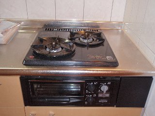 ハイツルミナス205号室 コンロ