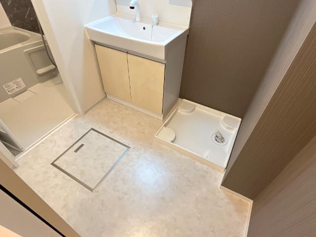 （仮称）柳島アパートＡ棟新築計画106号室 脱衣所（イメージ）