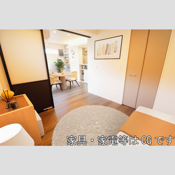 Arts&K 洋室(※家具・家電等はCGです)