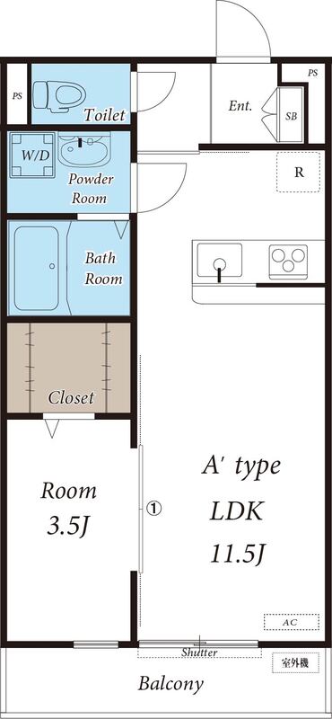 リブリ・フォレスト鎌倉1階 間取