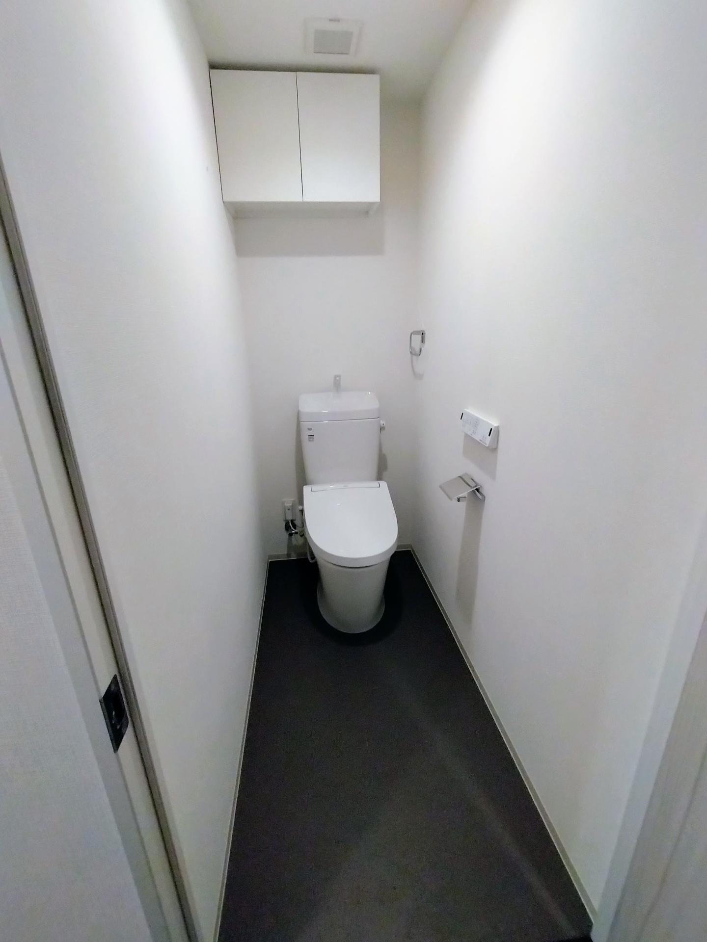 TIMELESS麻布十番701号室 清潔感のあるトイレ