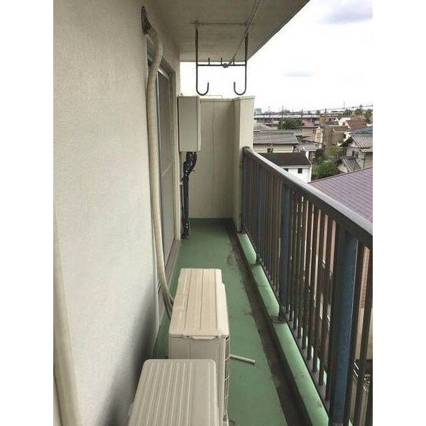 キャッスル稲毛 バルコニー