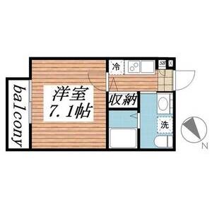 chainon津田沼0304号室 間取