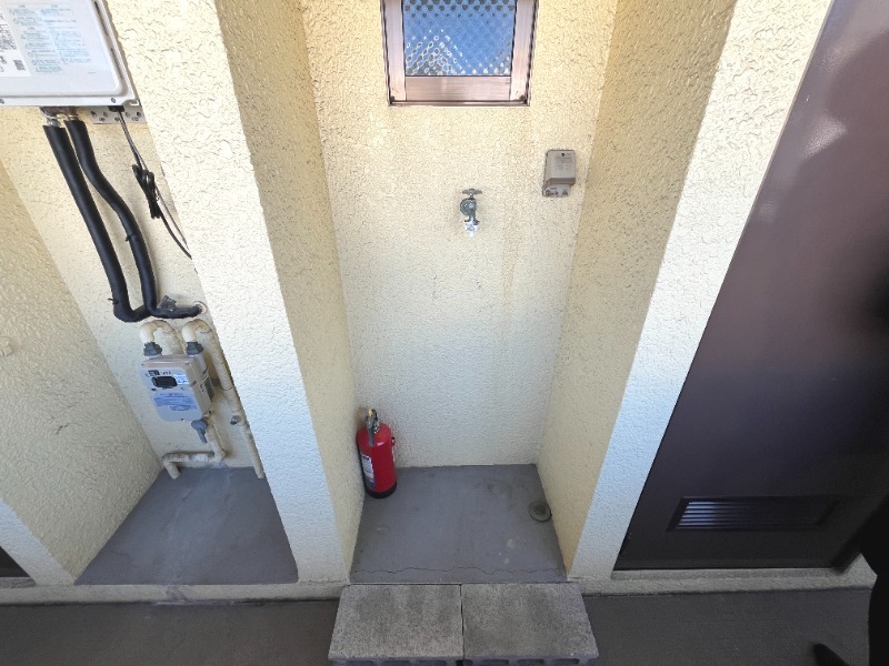 コーポ池田2階 洗濯機置き場