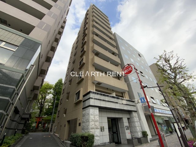 パレステュディオ本郷後楽園12階 街と調和する落ち着いた雰囲気の外観