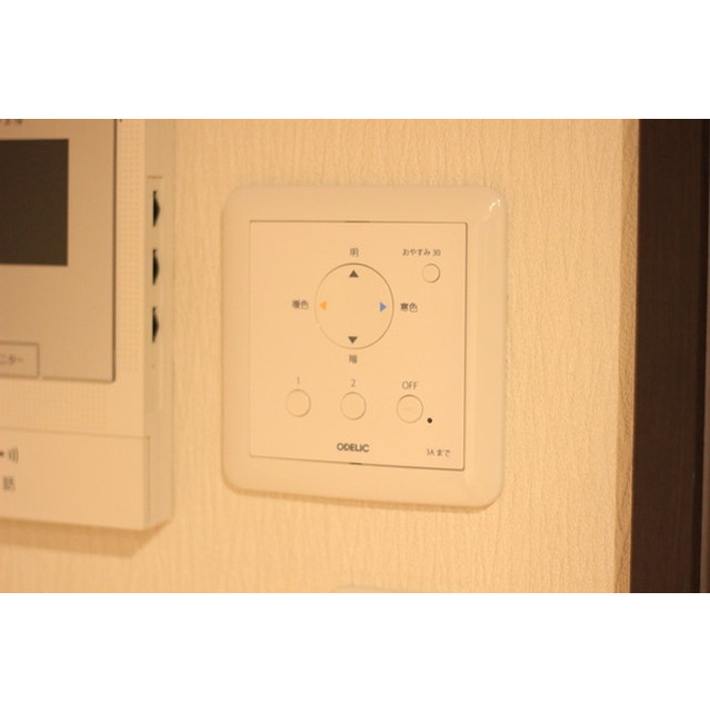 パールサラン204号室 調光器（昼光色、昼白色、電球色変更可能）