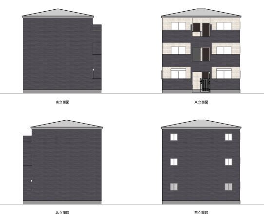 Ｔ．Ａ足立区足立２丁目ⅡＣ棟2階 新築　デザイナーズ