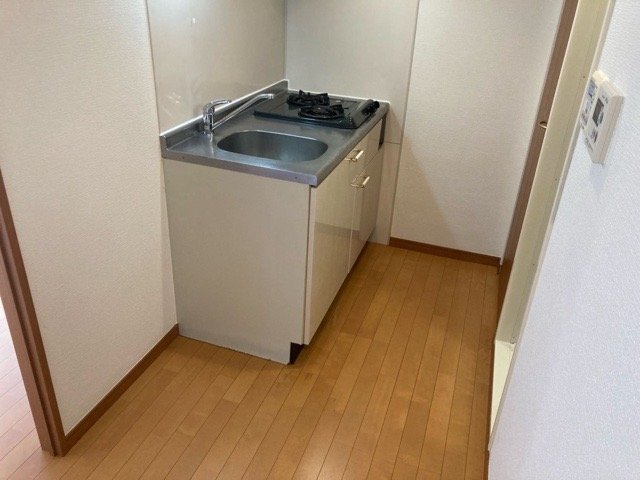スカイコート東陽町ＥＡＳＴ システムキッチン（2口ガスコンロ）