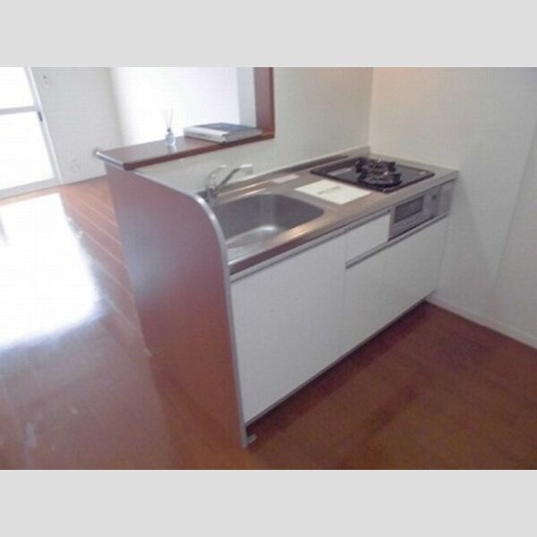 メゾン ド コンフォール203号室 ■グリル付2口ガスコンロ付です■