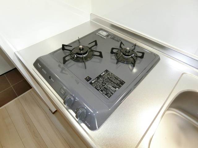 アル・ソーレ青砥1階 ビルトイン２口ガスコンロ