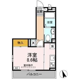 リヴェール金沢八景207号室 間取