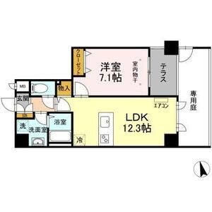 サンピタリア東船橋102号室 間取