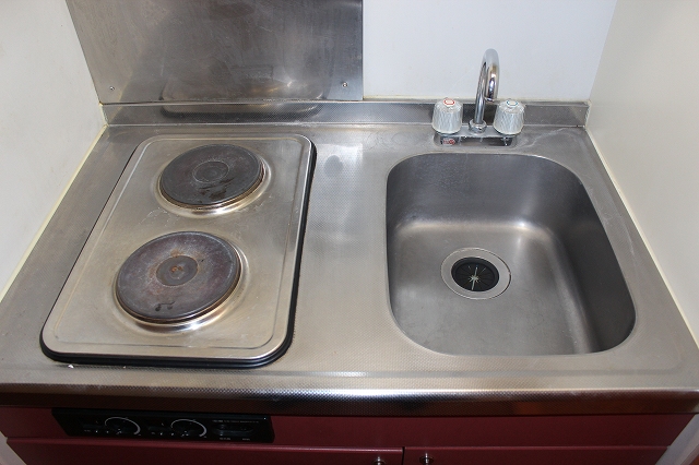 レオパレスドゥマン姉崎 2口電気コンロ