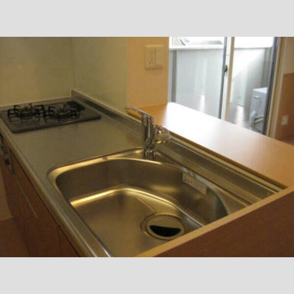 テラス丘の上　A A201 2口ガスグリル付システムキッチン