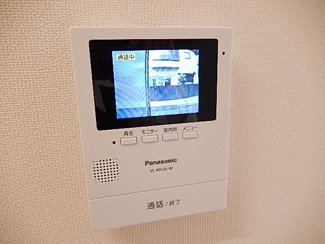 ルミナス国立Ⅰ101号室 カメラ付インターホン