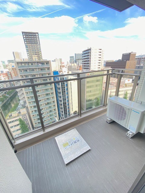 レジディアタワー目黒不動前14階 バルコニー
