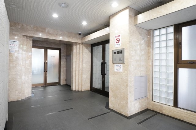 スカイノブレ川崎柳町 エントランス