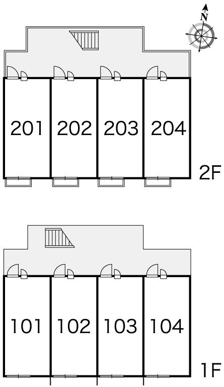 レオパレスガーネット202号室 部屋その他