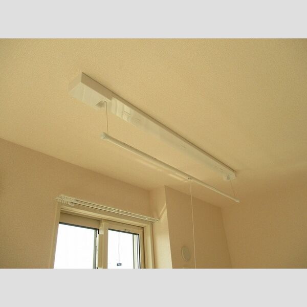 マレオッド岬203号室 室内物干し