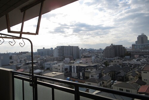 ライオンズプラザ梅島8階 バルコニーからの眺望