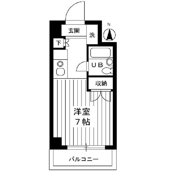 グレース蔵前0208号室 間取