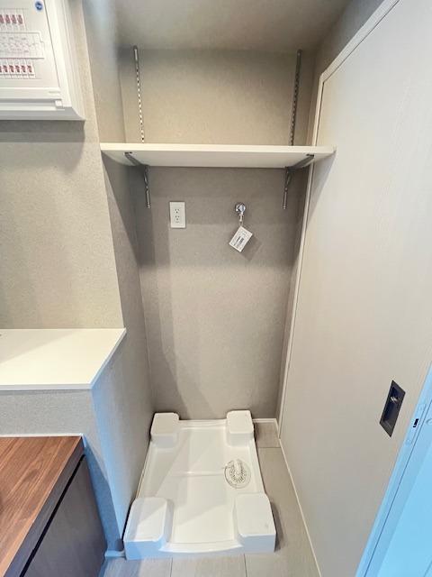 レジディア芝浦13階 洗濯機置場