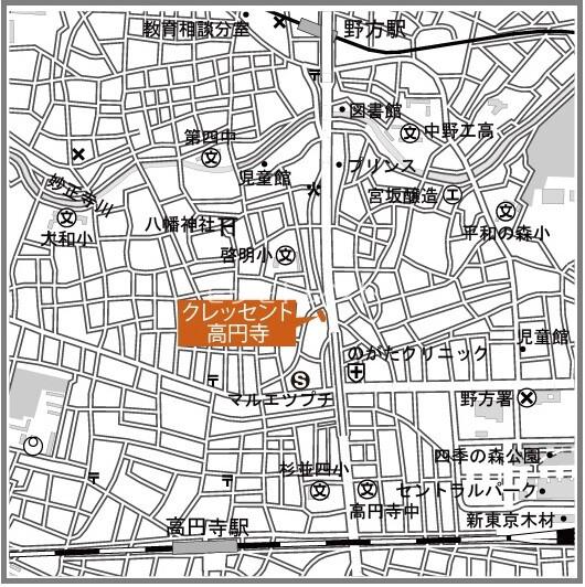 クレッセント高円寺2階 null