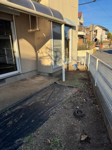 東大和市湖畔大型戸建て 庭