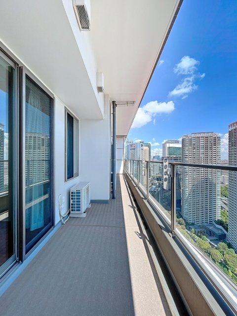 パークコート浜離宮ザタワー35階 バルコニー