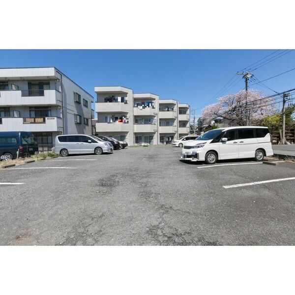 グランドール多摩川102号室 駐車場