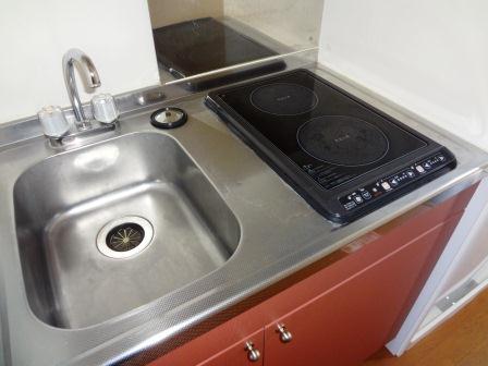 レオパレスルミエールエスト 電気コンロ