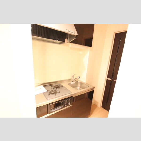 ビクロス グリル付き2口ガスコンロキッチン